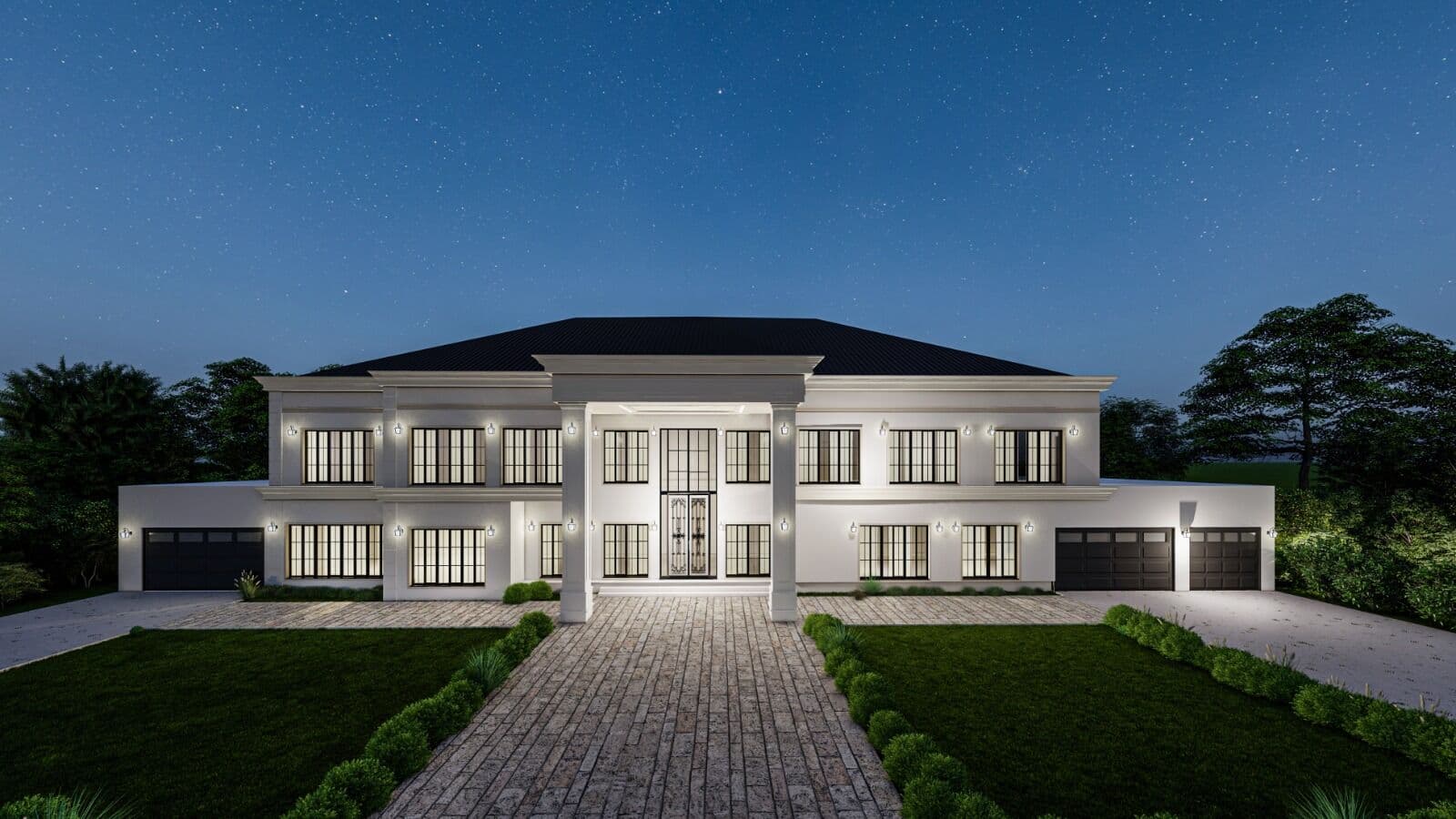 200 SQUARES FRENCH PROVINCIAL MANSION