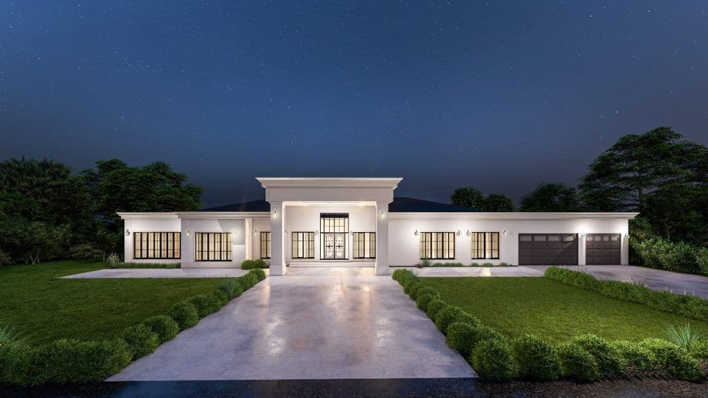 150 SQUARES FRENCH PROVINCIAL MANSION